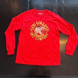 levi’s Medium Red Long Sleeve Shirt